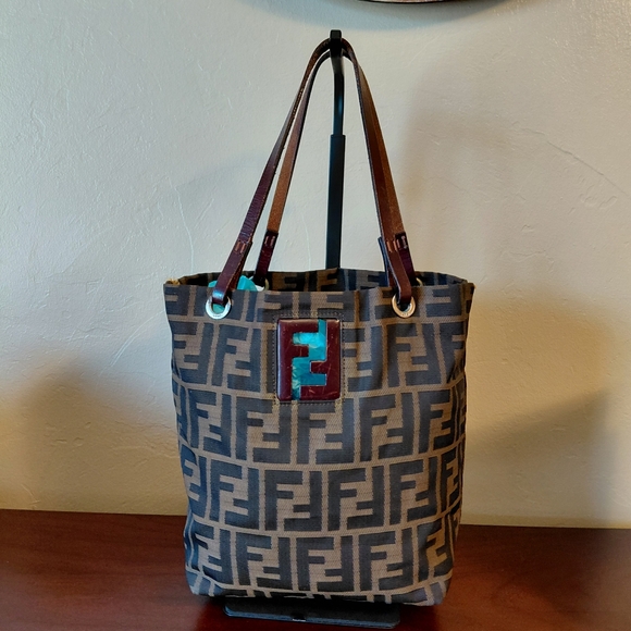 Fendi Handbags - Fendi Zucca Mini Tote Bag Vintage